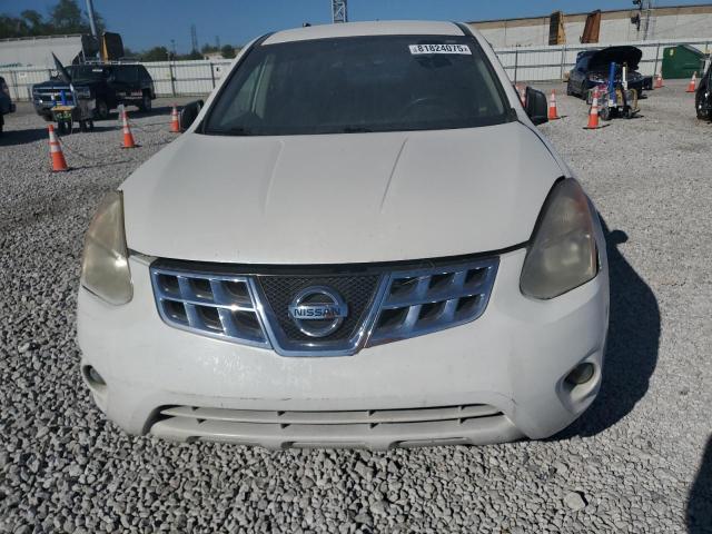 JN8AS5MV3DW101171 - 2013 NISSAN ROGUE S WHITE photo 5
