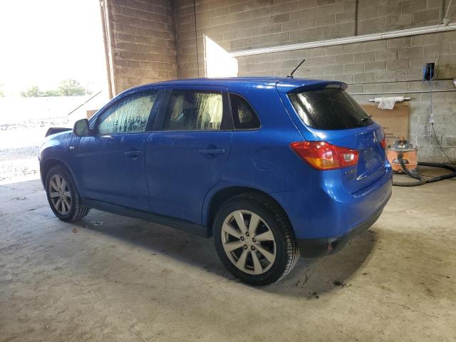 4A4AP3AU3FE054108 - 2015 MITSUBISHI OUTLANDER SPORT ES Синій фото 2