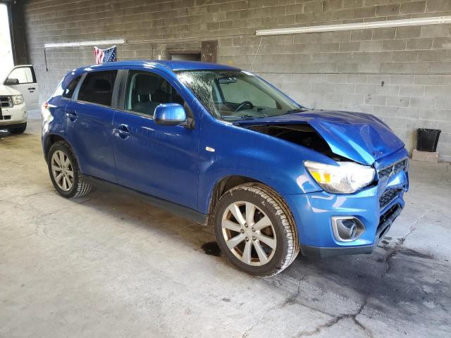 4A4AP3AU3FE054108 - 2015 MITSUBISHI OUTLANDER SPORT ES Синій фото 4
