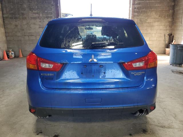 4A4AP3AU3FE054108 - 2015 MITSUBISHI OUTLANDER SPORT ES Синій фото 6