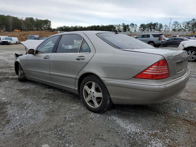 WDBNG70JX4A409396 - 2004 MERCEDES-BENZ S 430 TAN photo 2