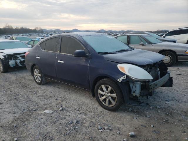 3N1CN7AP1CL926260 - 2012 NISSAN VERSA S BLUE photo 4