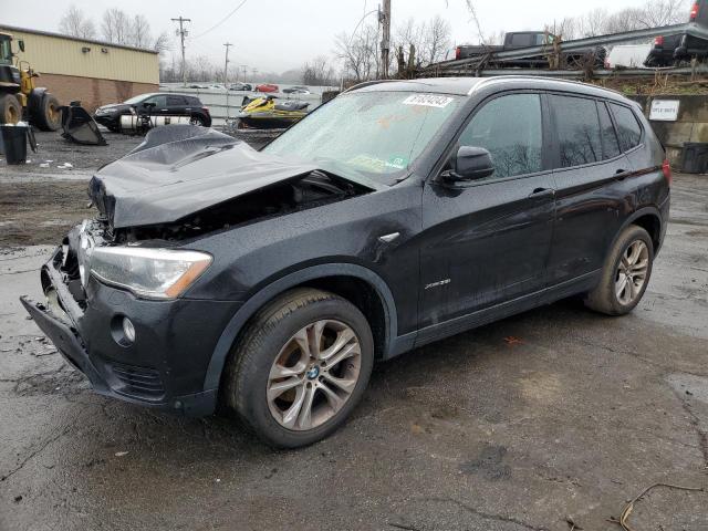 5UXWX7C50F0K34569 - 2015 BMW X3 XDRIVE35I BLACK photo 1