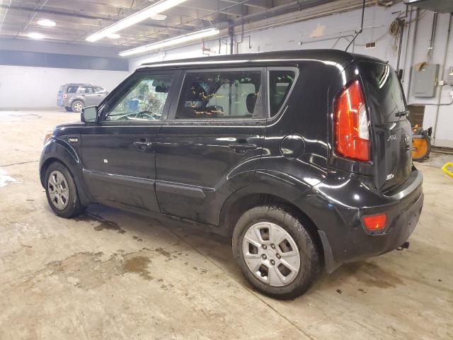 KNDJT2A5XD7614908 - 2013 KIA SOUL BLACK photo 2