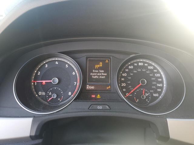 1V2PR2CA3MC552194 - 2021 VOLKSWAGEN ATLAS SE Gris foto 9