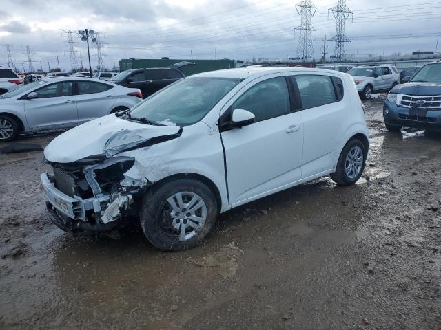 1G1JG6SB1L4122549 - 2020 CHEVROLET SONIC WHITE photo 1
