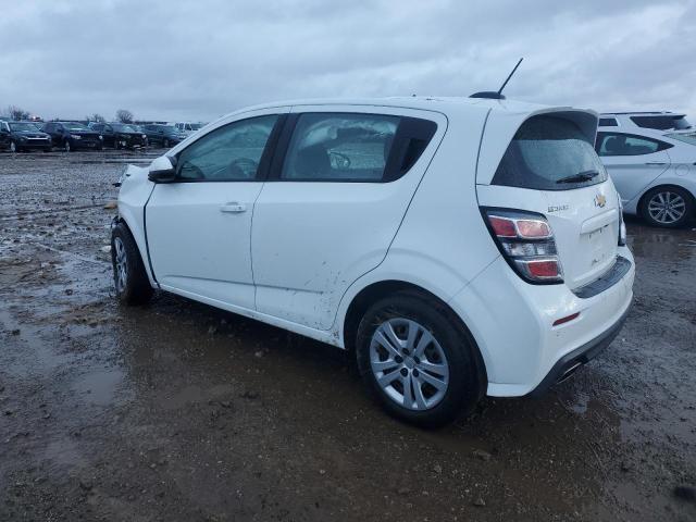 1G1JG6SB1L4122549 - 2020 CHEVROLET SONIC WHITE photo 2