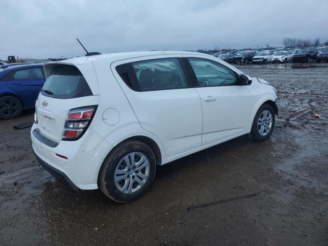 1G1JG6SB1L4122549 - 2020 CHEVROLET SONIC WHITE photo 3