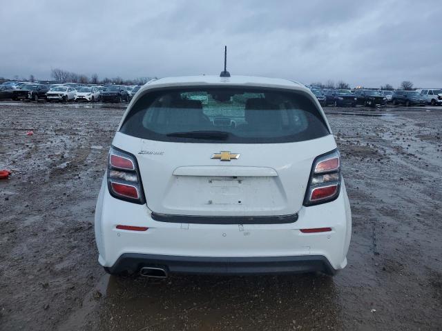 1G1JG6SB1L4122549 - 2020 CHEVROLET SONIC WHITE photo 6