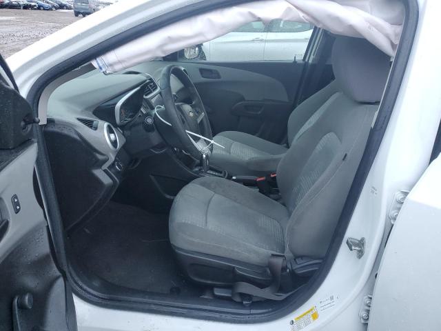 1G1JG6SB1L4122549 - 2020 CHEVROLET SONIC WHITE photo 7