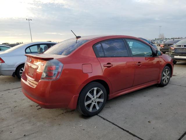 3N1AB6AP3BL704618 - 2011 NISSAN SENTRA 2.0 RED photo 3