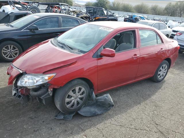 JTDBL40E299062625 - 2009 TOYOTA COROLLA BASE RED photo 1