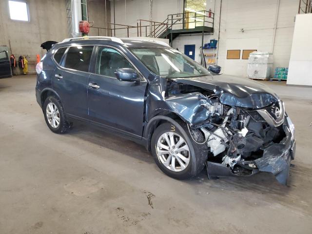 KNMAT2MVXGP661873 - 2016 NISSAN ROGUE S ლურჯი ფოტო 4