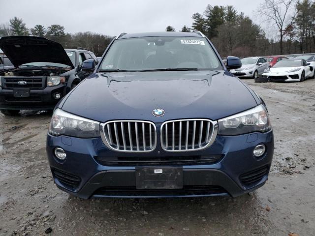 5UXWX9C5XG0D78775 - 2016 BMW X3 XDRIVE28I BLUE photo 5