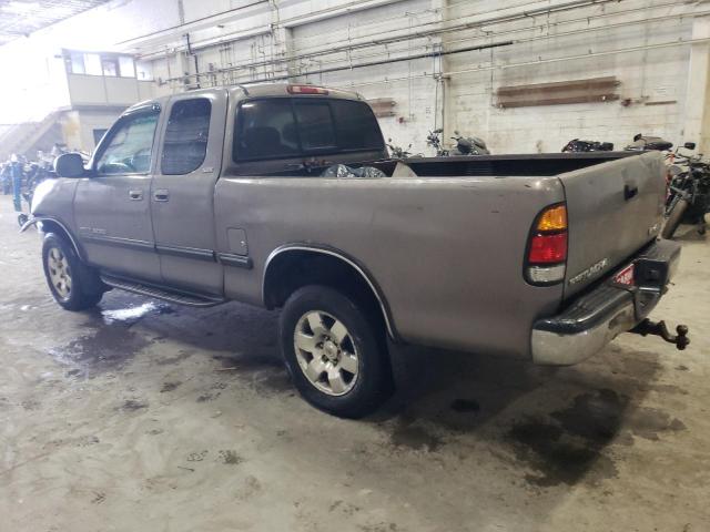 5TBBT4410YS003704 - 2000 TOYOTA TUNDRA ACCESS CAB ნაცრისფერი ფოტო 2