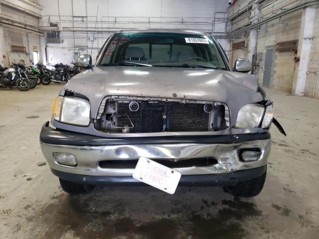 5TBBT4410YS003704 - 2000 TOYOTA TUNDRA ACCESS CAB ნაცრისფერი ფოტო 5