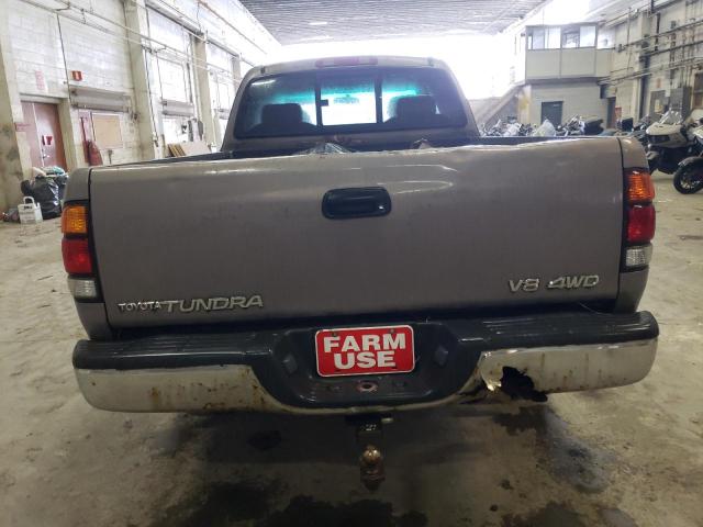 5TBBT4410YS003704 - 2000 TOYOTA TUNDRA ACCESS CAB ნაცრისფერი ფოტო 6