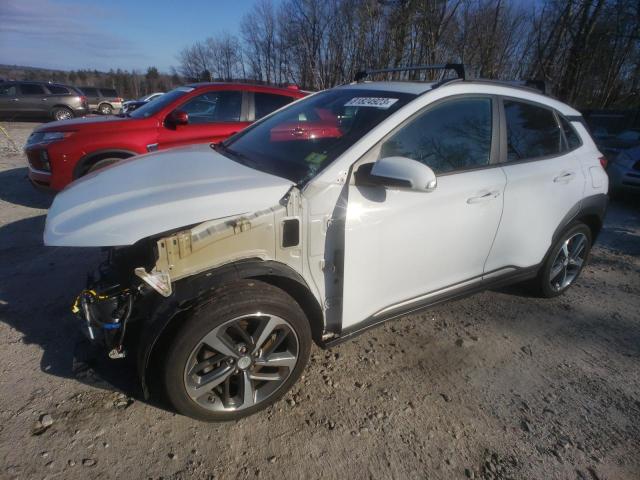 KM8K3CA53LU525204 - 2020 HYUNDAI KONA LIMITED WHITE photo 1