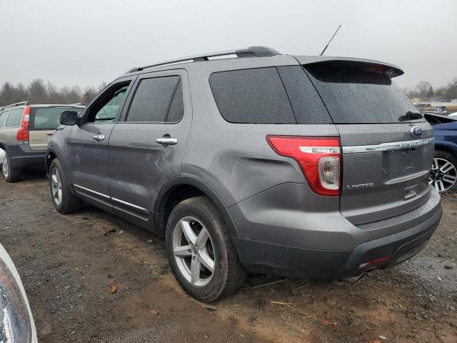 1FM5K8F81DGC71430 - 2013 FORD EXPLORER LIMITED GRAY photo 2