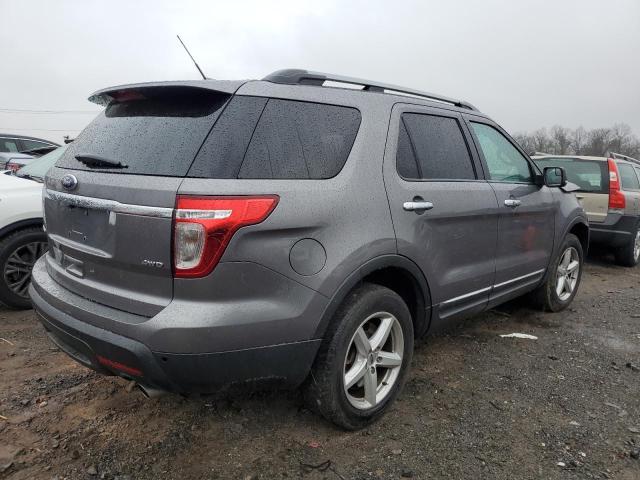 1FM5K8F81DGC71430 - 2013 FORD EXPLORER LIMITED GRAY photo 3