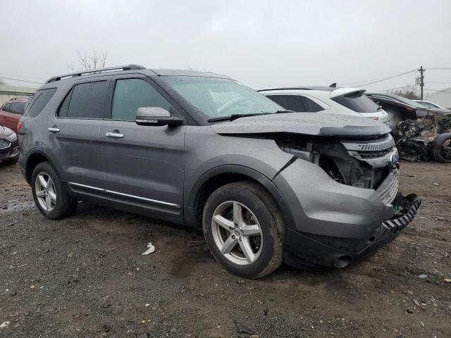 1FM5K8F81DGC71430 - 2013 FORD EXPLORER LIMITED GRAY photo 4