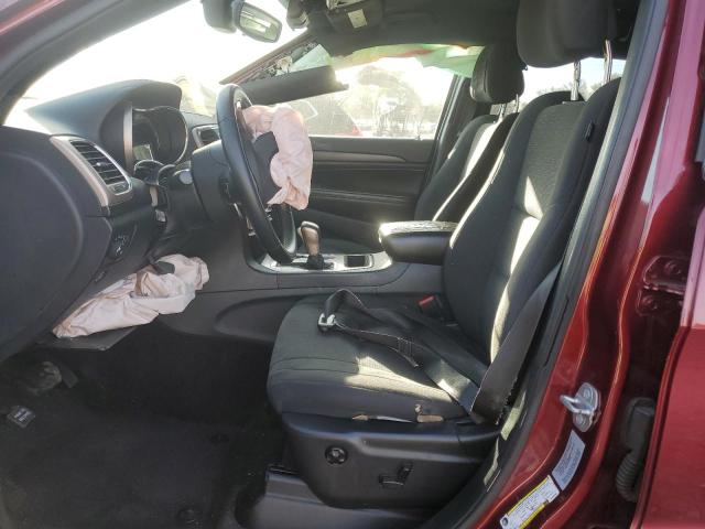 1C4RJFAG1HC602435 - 2017 JEEP GRAND CHER LAREDO MAROON photo 7