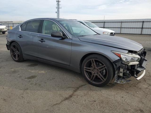 JN1EV7AP2JM358161 - 2018 INFINITI Q50 LUXE GRAY photo 4