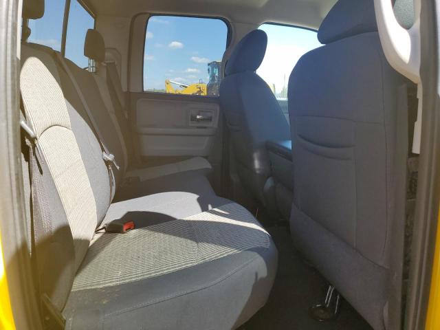 1D3HV18P49S743944 - 2009 DODGE RAM 1500 YELLOW photo 10