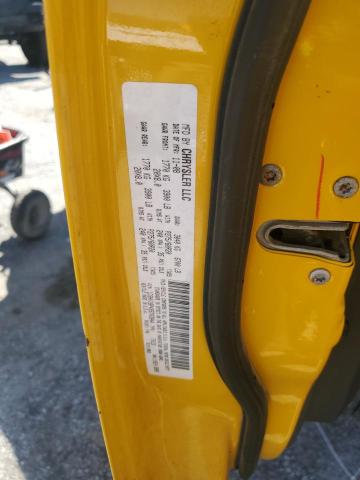 1D3HV18P49S743944 - 2009 DODGE RAM 1500 YELLOW photo 12