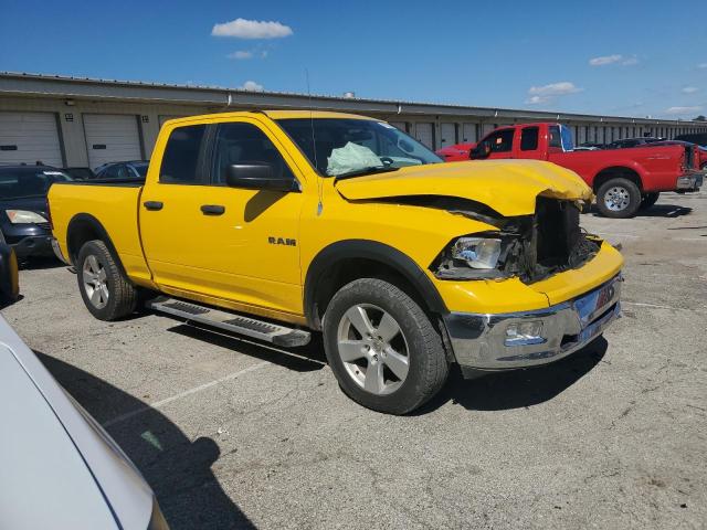 1D3HV18P49S743944 - 2009 DODGE RAM 1500 YELLOW photo 4