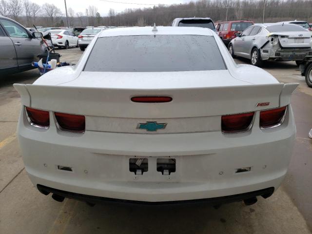 2G1FC1E3XD9134416 - 2013 CHEVROLET CAMARO LT WHITE photo 6