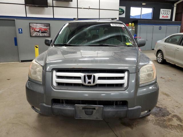 5FNYF18557B032476 - 2007 HONDA PILOT EXL SILVER photo 5