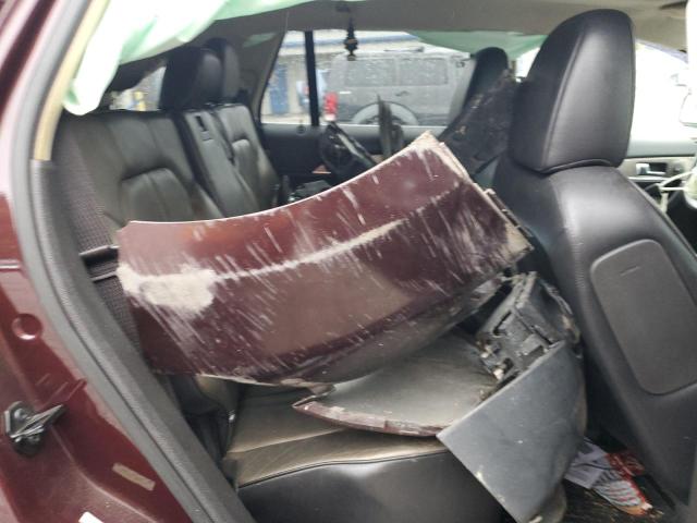2LMDJ6JK7BBJ11907 - 2011 LINCOLN MKX BURGUNDY photo 11