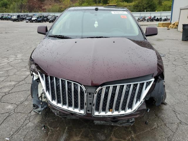 2LMDJ6JK7BBJ11907 - 2011 LINCOLN MKX BURGUNDY photo 5
