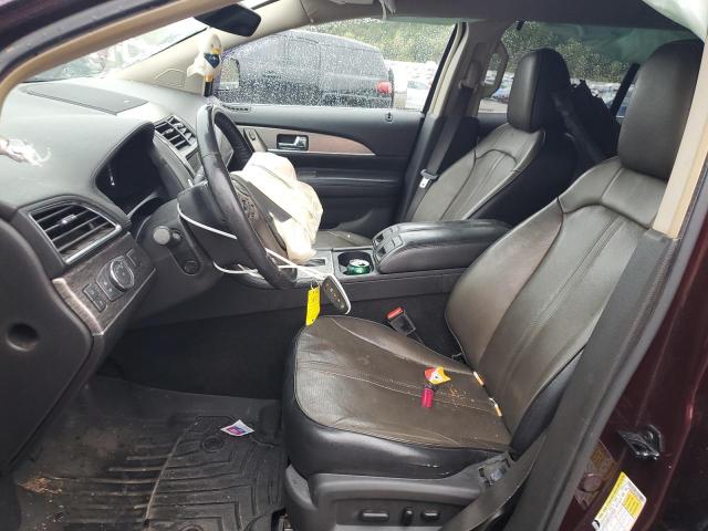 2LMDJ6JK7BBJ11907 - 2011 LINCOLN MKX BURGUNDY photo 7