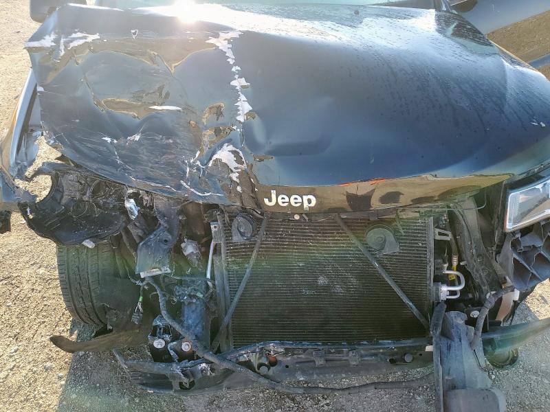 1C4RJEAG9JC429411 - 2018 JEEP GRAND CHER LAREDO შავი ფოტო 12