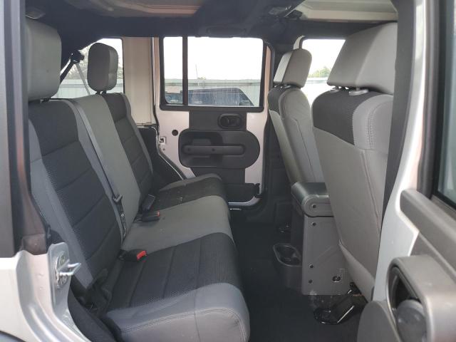 1J8GA39157L198004 - 2007 JEEP WRANGLER X ვერცხლისფერი ფოტო 11