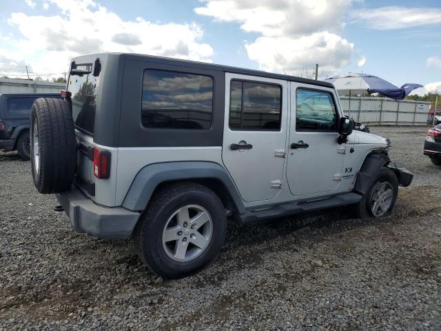 1J8GA39157L198004 - 2007 JEEP WRANGLER X ვერცხლისფერი ფოტო 3