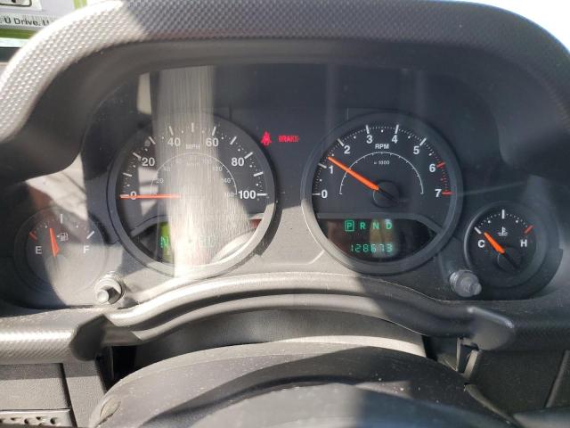 1J8GA39157L198004 - 2007 JEEP WRANGLER X ვერცხლისფერი ფოტო 9