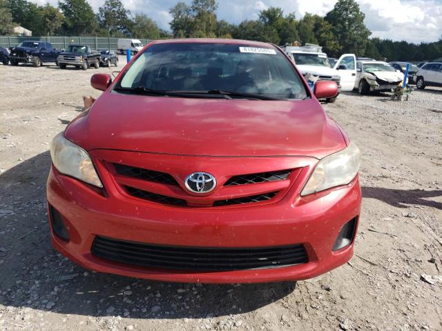 2T1BU4EE0BC543074 - 2011 TOYOTA COROLLA BASE Rojo foto 5