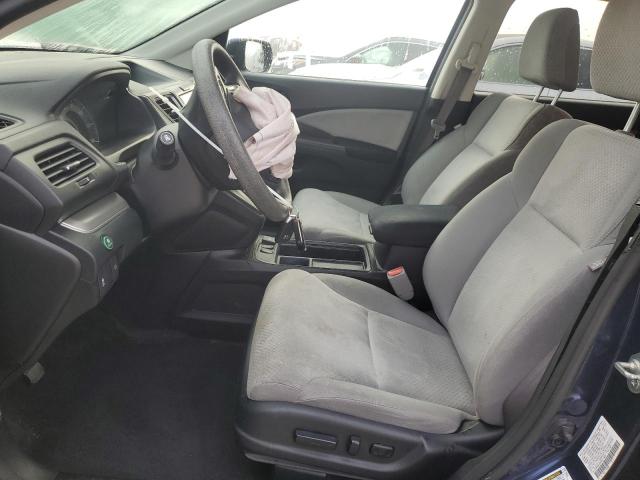 2HKRM4H59GH710403 - 2016 HONDA CR-V EX BLUE photo 7