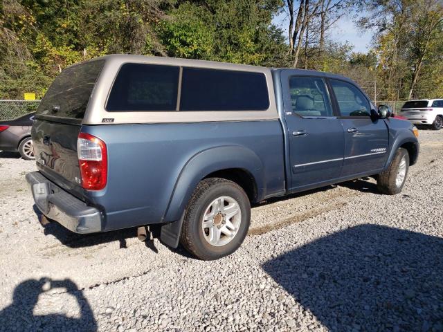 5TBET34136S505420 - 2006 TOYOTA TUNDRA DOUBLE CAB SR5 BLUE photo 3