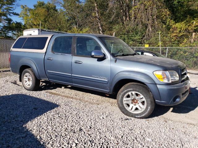 5TBET34136S505420 - 2006 TOYOTA TUNDRA DOUBLE CAB SR5 BLUE photo 4