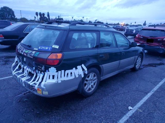 4S3BH806437638476 - 2003 SUBARU LEGACY OUTBACK H6 3.0 LL BEAN GREEN photo 3