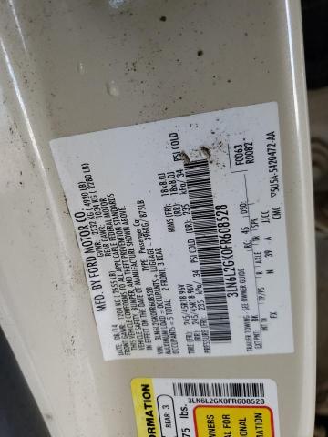 3LN6L2GK0FR608528 - 2015 LINCOLN MKZ TAN photo 13