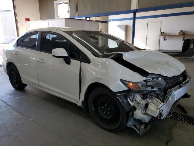 19XFB2F52DE240019 - 2013 HONDA CIVIC LX WHITE photo 4