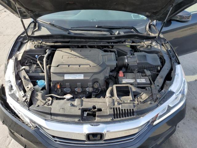 1HGCR3F85GA035334 - 2016 HONDA ACCORD EXL BLACK photo 11