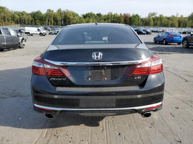 1HGCR3F85GA035334 - 2016 HONDA ACCORD EXL BLACK photo 6
