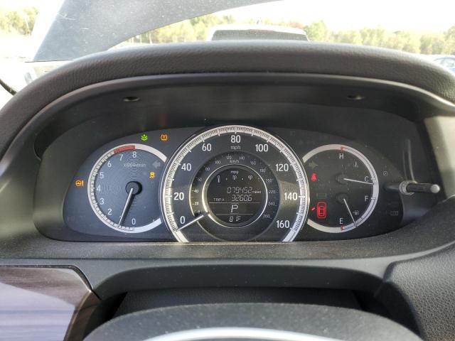 1HGCR3F85GA035334 - 2016 HONDA ACCORD EXL BLACK photo 9