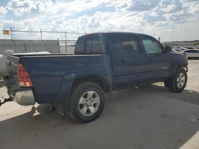 5TELU42N76Z247106 - 2006 TOYOTA TACOMA DOUBLE CAB ლურჯი ფოტო 3